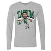 Jayson Tatum Boston Celtics Cartoon WHT by 500 LEVEL