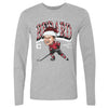 Connor Bedard Chicago Cartoon Santa Hat WHT by 500 LEVEL