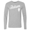 Jayson Tatum Boston Script WHT by 500 LEVEL