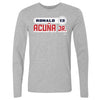 Ronald Acuna Jr. Retro Font WHT by 500 LEVEL