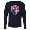 San Diego Wave FC Vintage Primary Logo WHT by 500 LEVEL