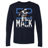 Khalil Mack Los Angeles C Bold Number WHT by 500 LEVEL