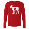 Cincinnati Baseball GOAT 14 WHT by 500 LEVEL