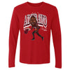 Bam Adebayo Miami Heat Cartoon WHT by 500 LEVEL