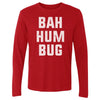 Christmas Bah Hum Bug WHT by 500 LEVEL