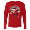 Connor Bedard Chicago Cartoon Santa Hat WHT by 500 LEVEL