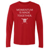 USRowing Momentum Is Made Together WHT by 500 LEVEL