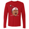 Patrick Mahomes Kansas City Portrait Santa Hat WHT by 500 LEVEL
