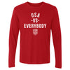 U.S. Soccer Vs. Everybody WHT by 500 LEVEL