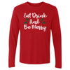 Christmas Eat Drink And Be Merry WHT by 500 LEVEL