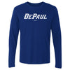 DePaul Blue Demons Wordmark White WHT by 500 LEVEL