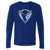 DePaul Blue Demons Primary Logo White WHT by 500 LEVEL