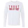 Mike Trout Los Angeles A Font by 500 LEVEL