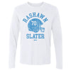 Rashawn Slater Los Angeles C Helmet Font by 500 LEVEL