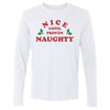 Christmas Nice Until Proven Naughty by 500 LEVEL