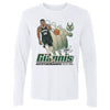 Giannis Antetokounmpo Milwaukee Bucks Retro by 500 LEVEL