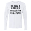 Christmas Morning Person On Christmas by 500 LEVEL