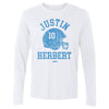 Justin Herbert Los Angeles C Helmet Font by 500 LEVEL