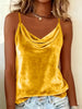 Solid Color Sleeveless Camisole Tank Top – 8 Colors, S–XXL by FitiqueFit