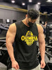 Men's Plus Size Graphic Round Neck Active Tank