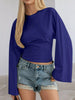 Full Size Long Sleeve Fitted T-Shirt Plus Size by Simply Love