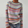 Women’s Fashionable Pullover Sweater Top | Cozy Everyday Knit by FitiqueFit