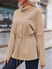 Women’s Turtleneck Fleece Sweatshirt by FitiqueFit