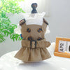 Pet Clothes Khaki Trench Coat Couple Clothes by My Store