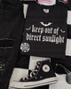 Keep out of direct sunlight shirt by Madness & Mayhem LLC