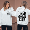 Tired Moms Club || Black Design || Sweatshirt Or Hoodie by The Neeley Design Co Wholesale
