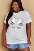 Simply Love Full Size BOO BEES Graphic Cotton T-Shirt by Simply Love