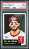 Graded 2025 Topps Living Dylan Crews #845 Rookie RC Baseball Card PSA 9 Mint by Hall of Fame Sports Memorabilia
