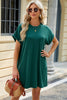 Short Sleeve Mini Dress with Pockets Casual & Stylish Everyday Wear by Stevvex