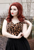 Isabel Top in Leopard by Retrolicious