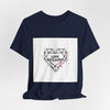 Love Reclamed Unisex Jersey Short Sleeve Tee by Tristan’s Treehouse