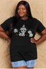 Simply Love Full Size Cat & Pumpkin Graphic Cotton T-Shirt by Simply Love