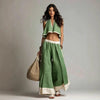 Sleeveless V-Neck Two-Piece Set – Solid Color Lounge & Casual Outfit by FitiqueFit