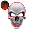 Halloween LED skull glowing mask by My Store