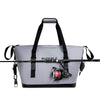 37QT Fish Cooler Bag With Fishing Rod Holder