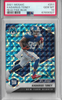 Graded 2021 Panini Mosaic Kadarius Toney #251 Reactive Blue Rookie RC Football Card PSA 10 Gem Mint