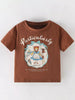 Children's Cartoon Graphic Short Sleeve T-Shirt by Simply Love