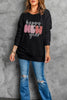 HAPPY NEW YEAR Round Neck Sweatshirt by Wild and Free Boutique