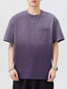 Men's Plus Size Gradient Wash Pocket T-Shirt by Simply Love