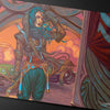 Aetherdrift Sita Varma, Masked Racer Playmat for Magic: The Gathering by THE MIGHTY HOBBY SHOP