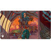 Aetherdrift Sita Varma, Masked Racer Playmat for Magic: The Gathering by THE MIGHTY HOBBY SHOP