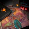 Aetherdrift Sita Varma, Masked Racer Playmat for Magic: The Gathering by THE MIGHTY HOBBY SHOP