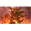 Aetherdrift Redshift, Rocketeer Chief Playmat for Magic: The Gathering by THE MIGHTY HOBBY SHOP