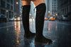 Women’s Elastic Knee-High Boots – Thick Sole Solid Color Fashion Boots by FitiqueFit