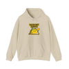 Tacos Not Tariffs Hoodie | taco pun, tariff protest typography by Tristan’s Treehouse