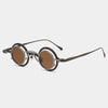 Pure Titanium Small Round Sunglasses – Retro Luxury Shades by FitiqueFit